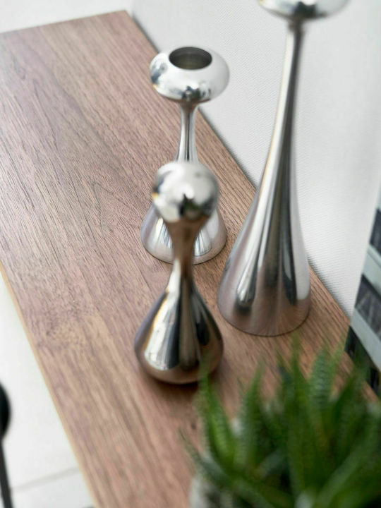 Tower Console Table Wood & Metal YMZK L60xW18.5xH80.5cm