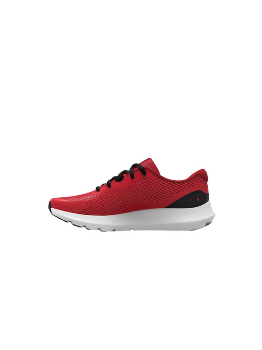 Under Armour Kids Sports Shoes Running Red