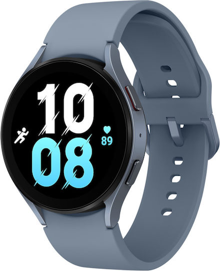 Samsung Galaxy Watch5 Aluminium 44mm Waterproof with Heart Rate Monitor (Blue)