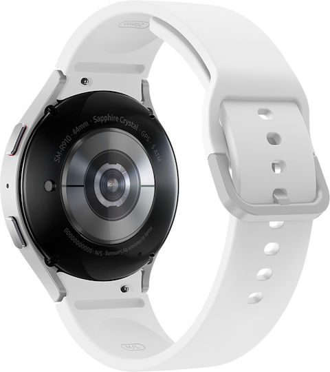 Samsung Galaxy Watch5 Aluminium 44mm Waterproof with Heart Rate Monitor (Silver)