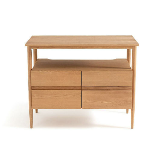 La Redoute Interieurs Laval Waschtisch ohne Waschbecken L100xB51xH80cm Eiche