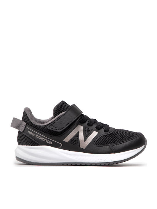 570 Kids Sneakers with Scratch Black