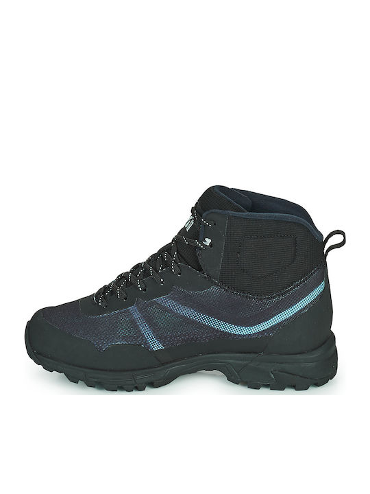 Millet Hike Up Mid GTX Γυναικεία Ορειβατικά Μποτάκια Αδιάβροχα με Μεμβράνη Gore-Tex Μαύρα