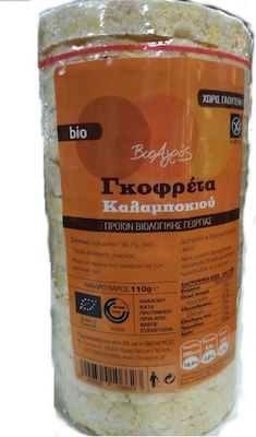 Βιο Αγρός Biologische Maiswaffeln Salz Glutenfrei 1x110gr