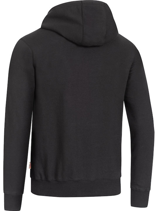 Fremington Sweatshirt with Hood Black