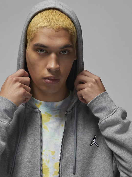 Dri-Fit Sweatshirt mit Kapuze Silber