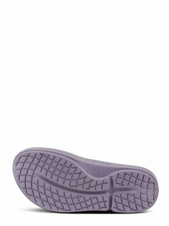 Ooriginal Recovery Men's Flip Flops Purple