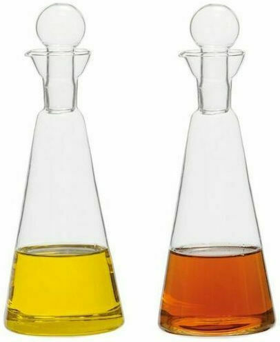 Andrea House Set de Ulei și Oțet Sticlă cu Flux 200ml
