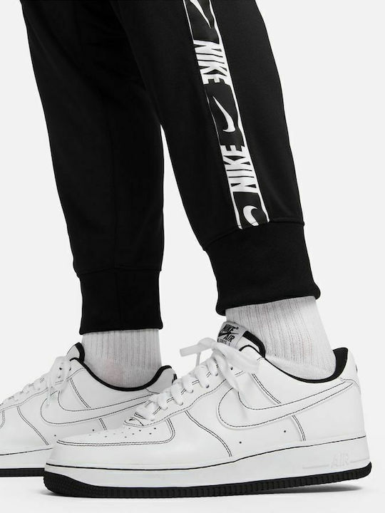 Sportswear Sweatpants Glossy with Elastic Black