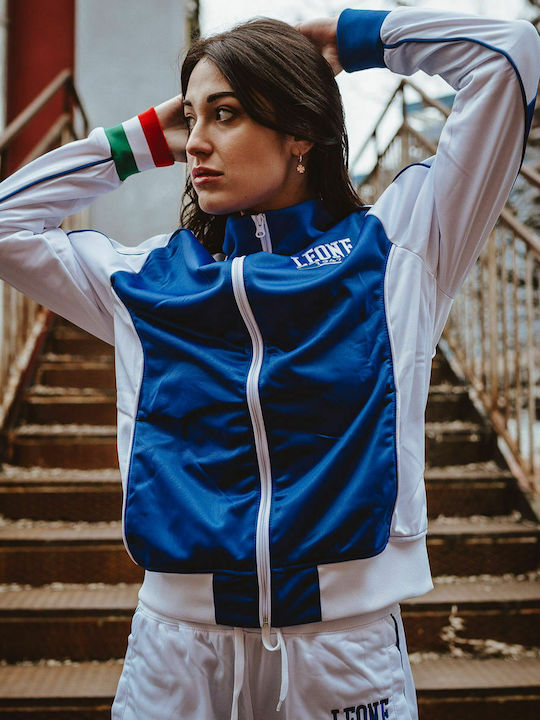 Σετ Φόρμας Γυαλιστερό Blue / White