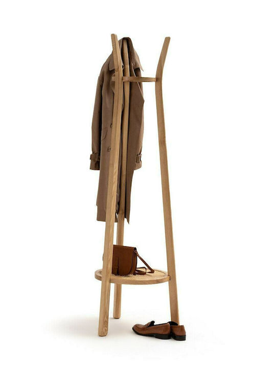 La Redoute Interieurs Freistehender Kleiderständer Hölzernes Beige 51x51x170.3cm