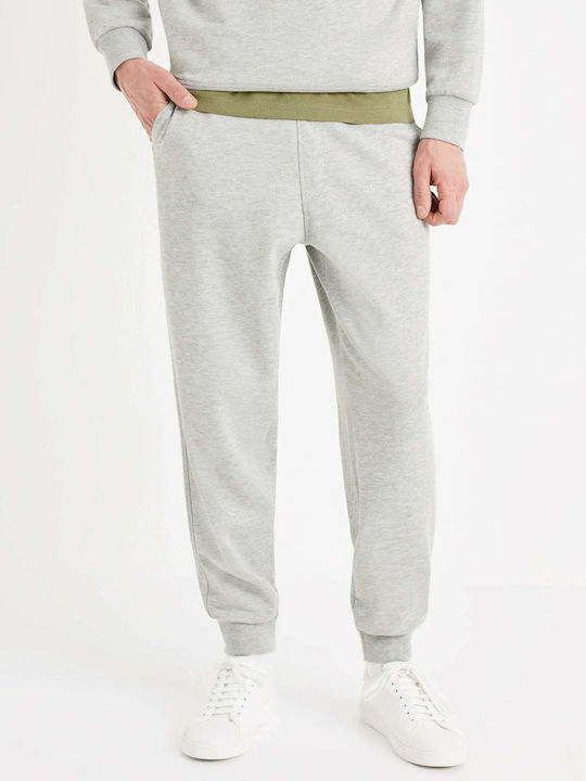 9810 Pantaloni de trening cu Elastic Gri