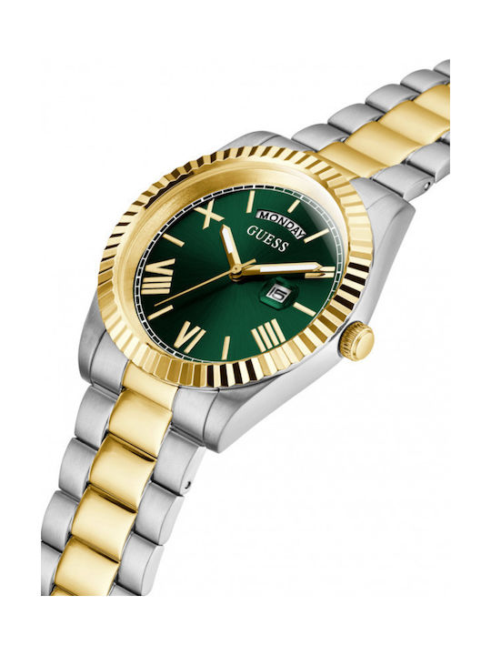 Guess Connoisseur Men's Watch 42mm Battery with Metal Bracelet