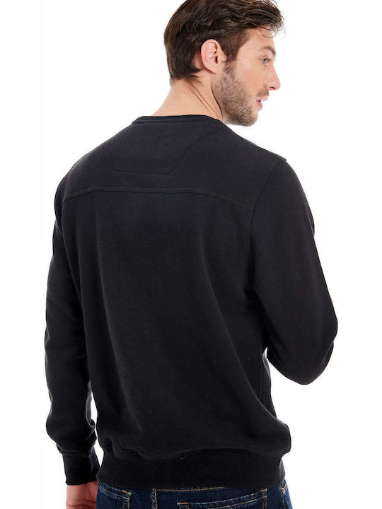 Garage Fifty5 GAM002-20206 Men's Sweatshirt Jacket with Hood and Pockets Black GAM002-202-06