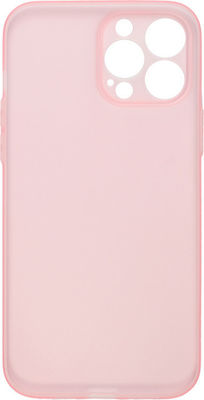 Vivid Slim Silicone Back Cover Transparent Pink (iPhone 13 Pro Max)