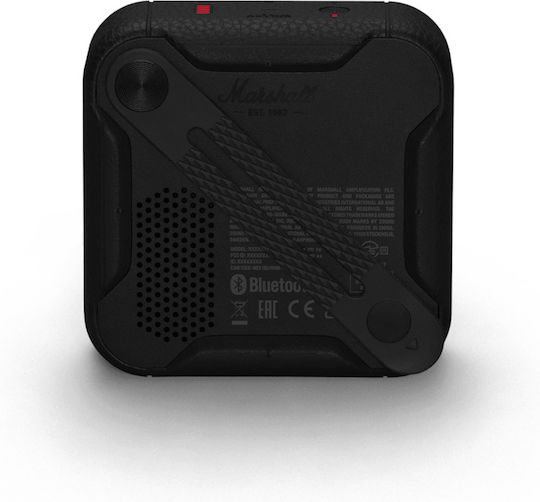 Marshall Willen Αδιάβροχο Ηχείο Bluetooth 10W με Διάρκεια Μπαταρίας έως 15 ώρες Black and Brass