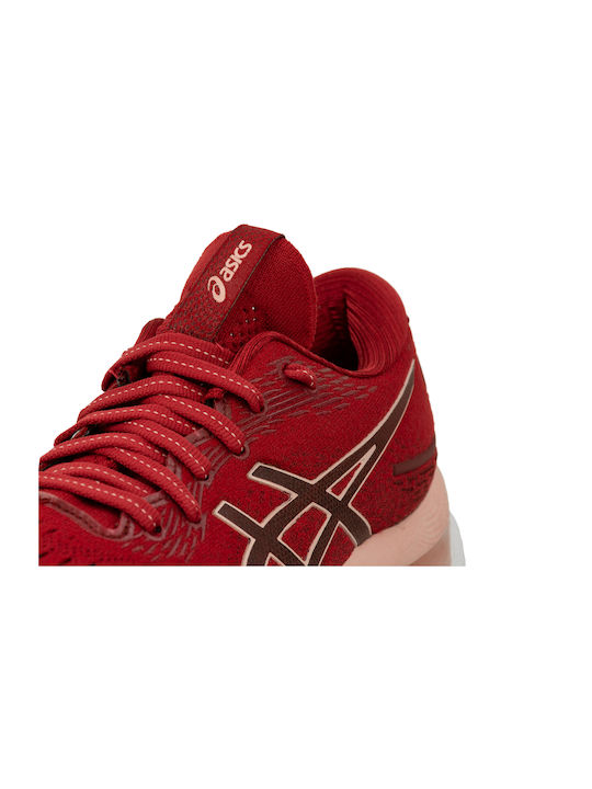 Gel-Nimbus 24 Damen Sportschuhe Laufen Cranberry / Frosted Rose