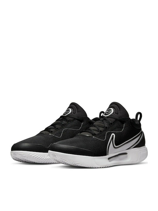 Nike Zoom Pro Bărbați Pantofi Tenis Terenuri de lut Negru / Alb