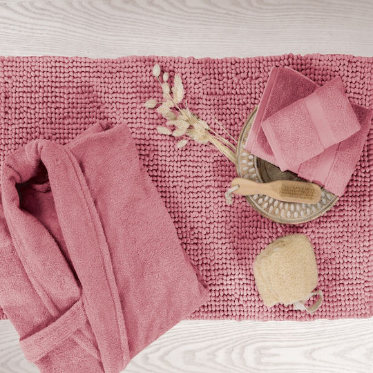 Nef-Nef Homeware Prosop de corp Status 70x140cm. Rose Greutate 500gr/m²