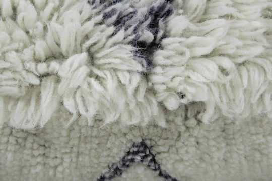 Pouf Nackenrolle Wasserdicht Berber Soul Weiß 70x70x20cm