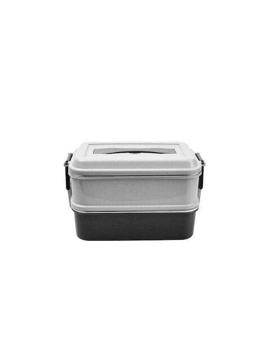 Estia Δοχείο Φαγητού Inox Γκρι 1.4lt