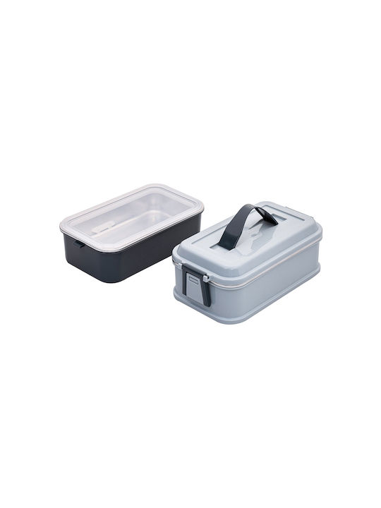 Estia Δοχείο Φαγητού Inox Γκρι 1.4lt