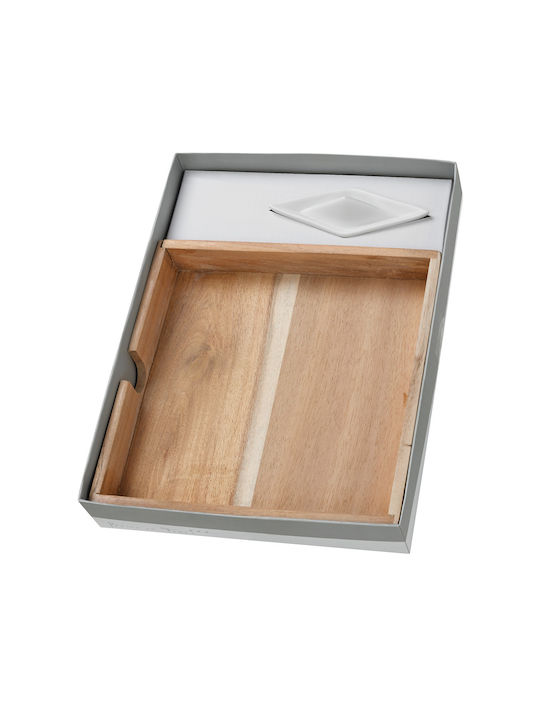 Raeder Boat Serviettenhalter Braun 18x18cm 0012960