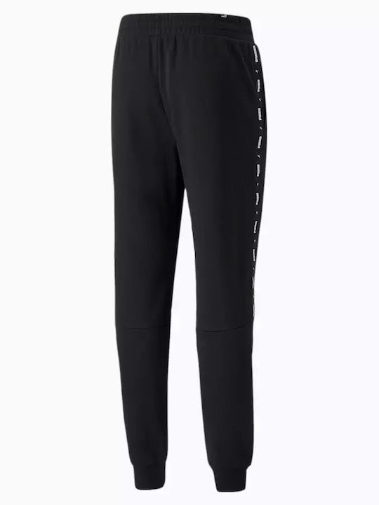 ESS+ Tape Sweatpants with Elastic Black