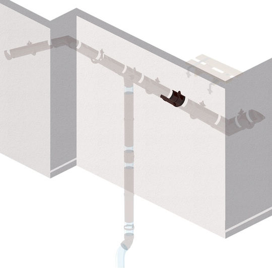 Gutter Connector 120mm 590800.0018 Gutter Fittings