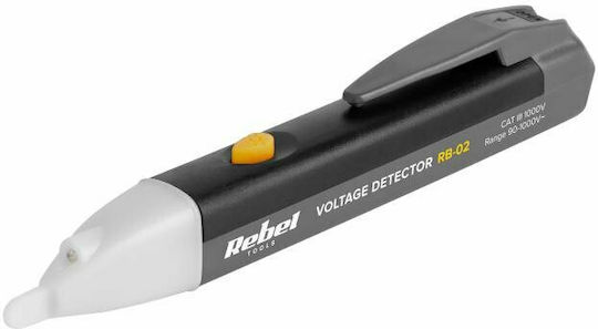 Rebel Ανιχνευτής Τάσης RB-02 AC με Εύρος Μέτρησης 90 - 1000V με Buzzer