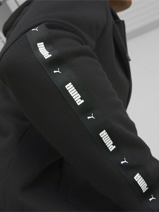 Essentials Sweatshirt with Hood Black