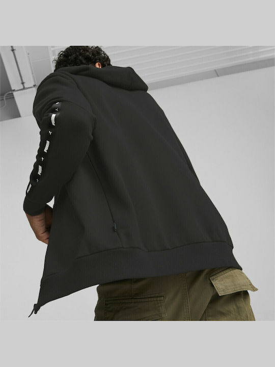 Essentials Sweatshirt with Hood Black