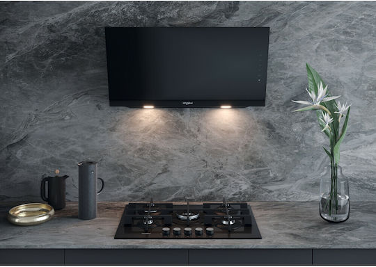 Whirlpool Kamin-Dunstabzug 89.5cm Schwarz
