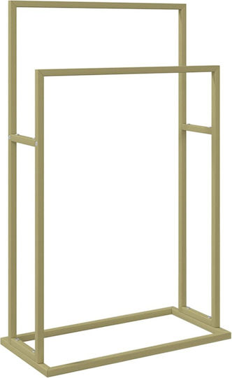 vidaXL Καλόγερος Μπάνιου Διπλός ​48x78.5cm Χρυσός