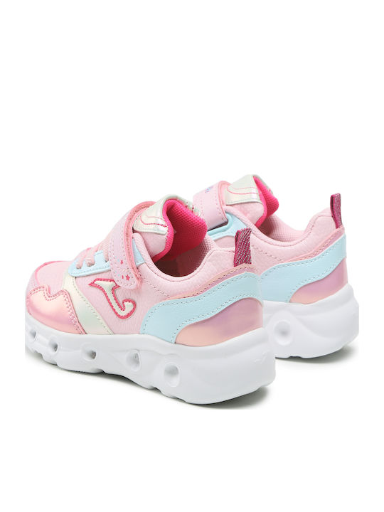 Star Παιδικά Sneakers με Σκρατς Ροζ