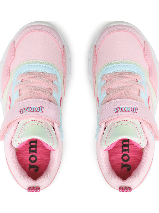 Star Παιδικά Sneakers με Σκρατς Ροζ