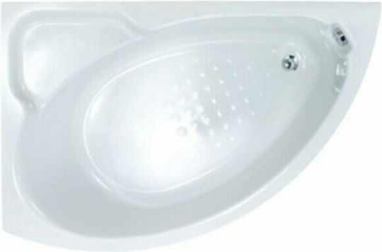 Sanitec Lydia L Eckschwanne mit linker Platzierung Acryl 140x90cm