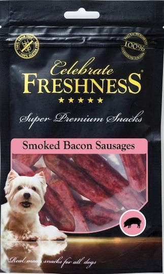 Celebrate Freshness Smoked Bacon Salami Dog Diet Grain Free with Bacon 100gr