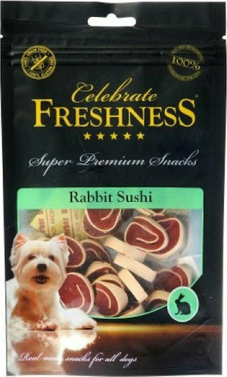 Celebrate Freshness Rabbit Sushi Λιχουδιές Σκύλου χωρίς Σιτηρά με Λαγό 100gr