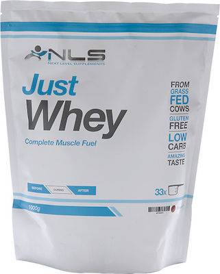 NLS Just Whey Fără gluten cu Aromă de Ciocolată cu alune 1kg