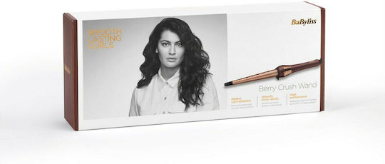 Babyliss Berry Crush Wand Conical Hair Curling Iron 2523PE