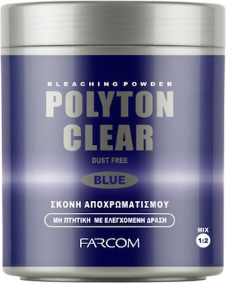 Farcom Polyton Clear Blue Bleaching Powder Up To 7 Grades 500gr