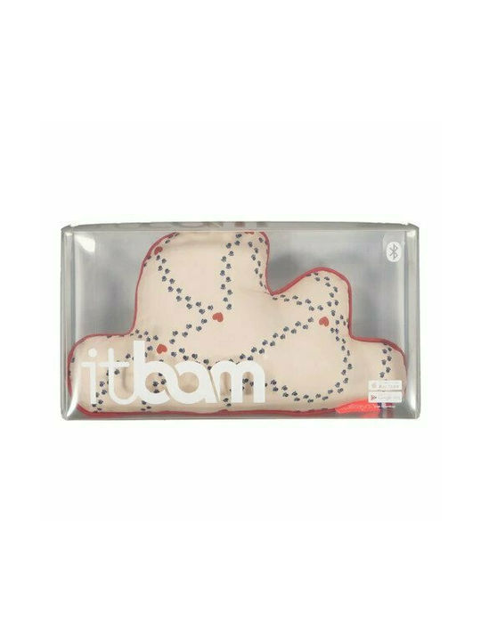 Mellipou Crib Decorative Pillow Cloud with Music Ecru 31x19cm