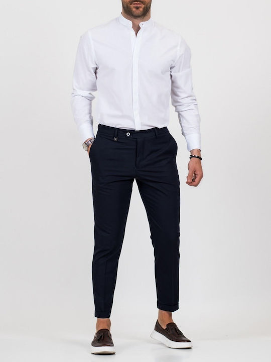 TROUSERS GUARDAROBA UFFICIALE PREMIUM-ELEGAND-BLUE