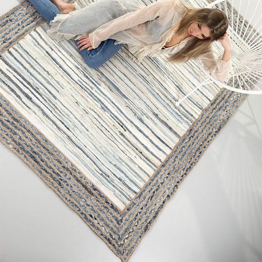 Guy Laroche Kilim Covor Rectangular din iută Bej