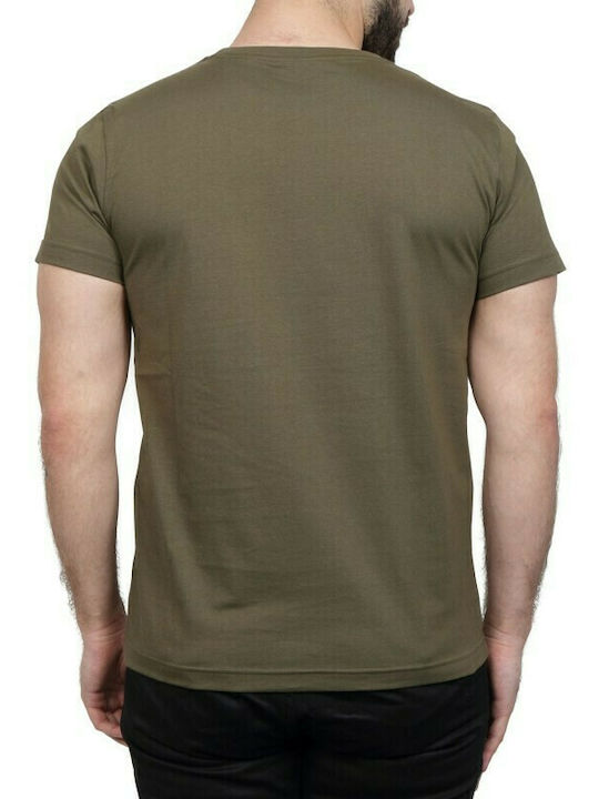 Gant Men's Short Sleeve T-shirt Green