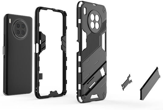 Tech-Protect Kickstand Back Cover Plastic Negru (Huawei Nova 8i)
