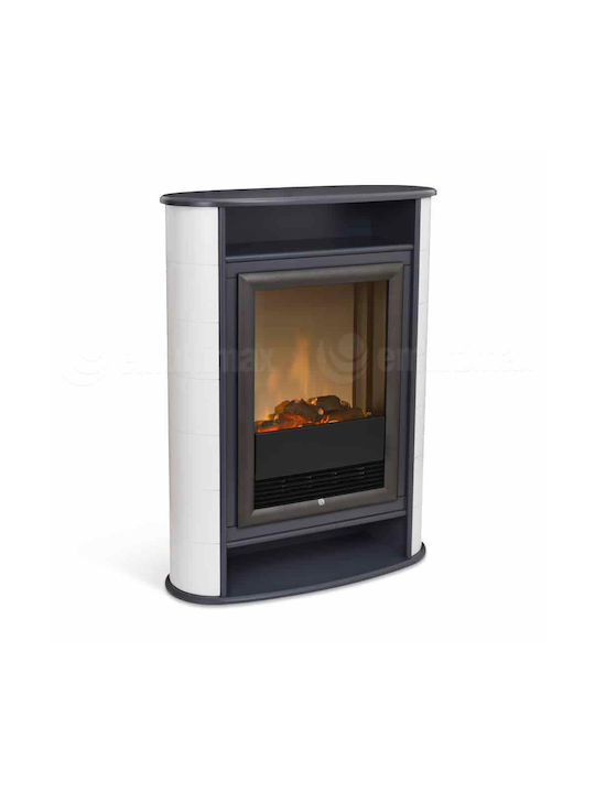 Dimplex Scandic Floor Electric Fireplace 2000W 77x103.5cm Black