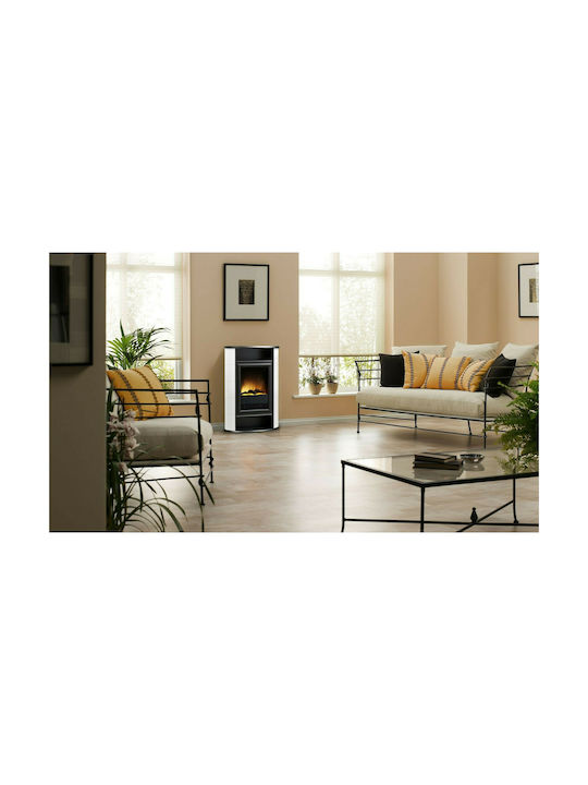 Dimplex Scandic Floor Electric Fireplace 2000W 77x103.5cm Black