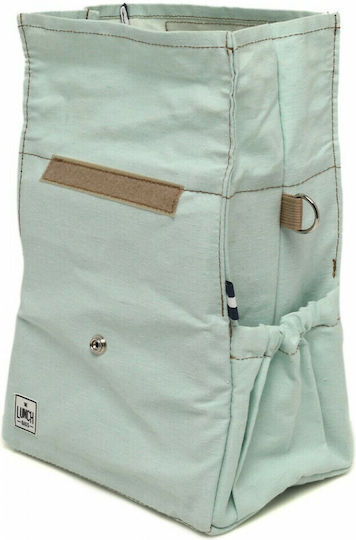 The Lunch Bags Original 2.0 School Insulated Hand Lunch Bag 5lt Mint 21 x 16 x 24cm